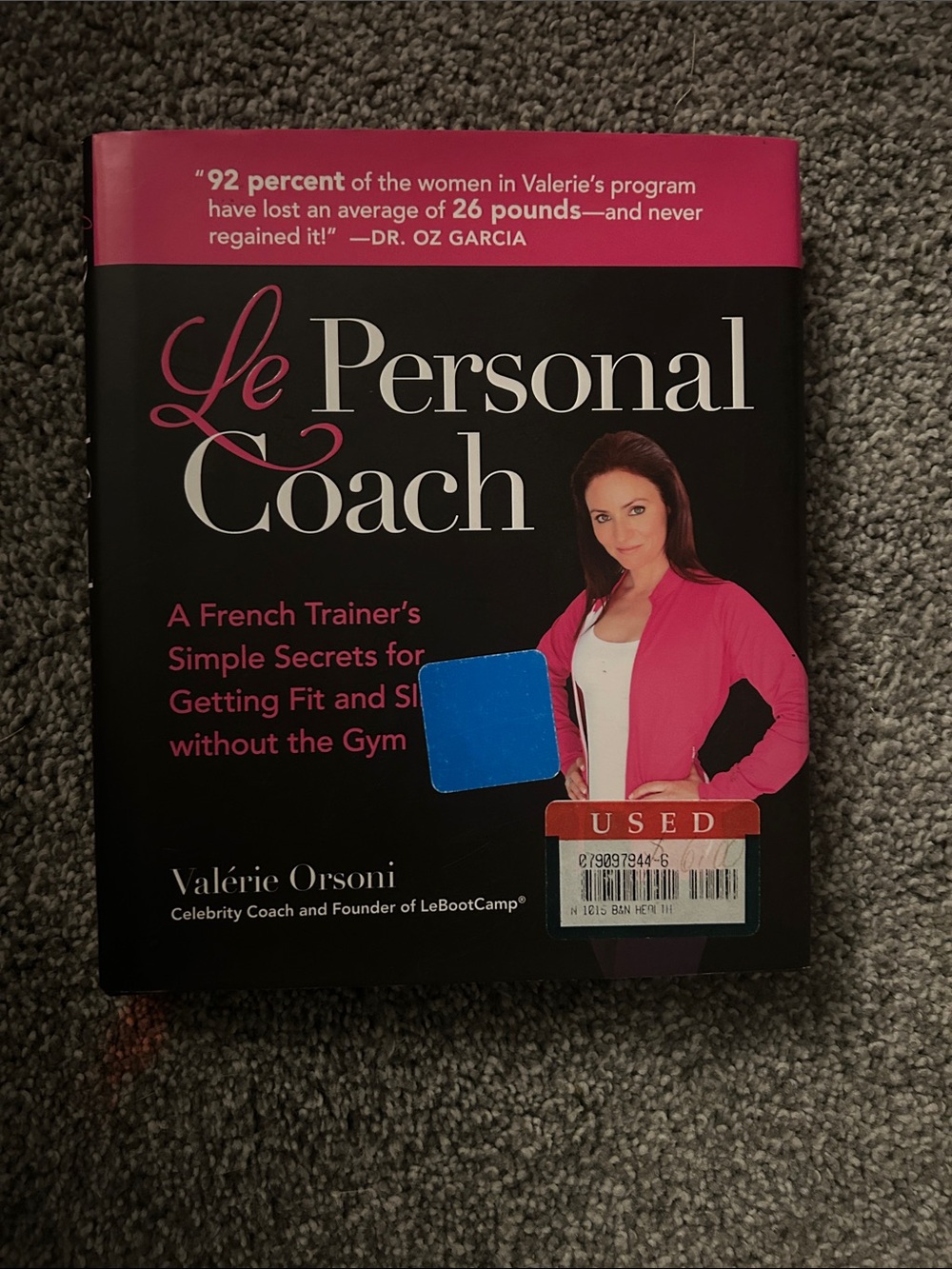 Le Personal Coach by Valérie Orsoni - Black & Pink Cover